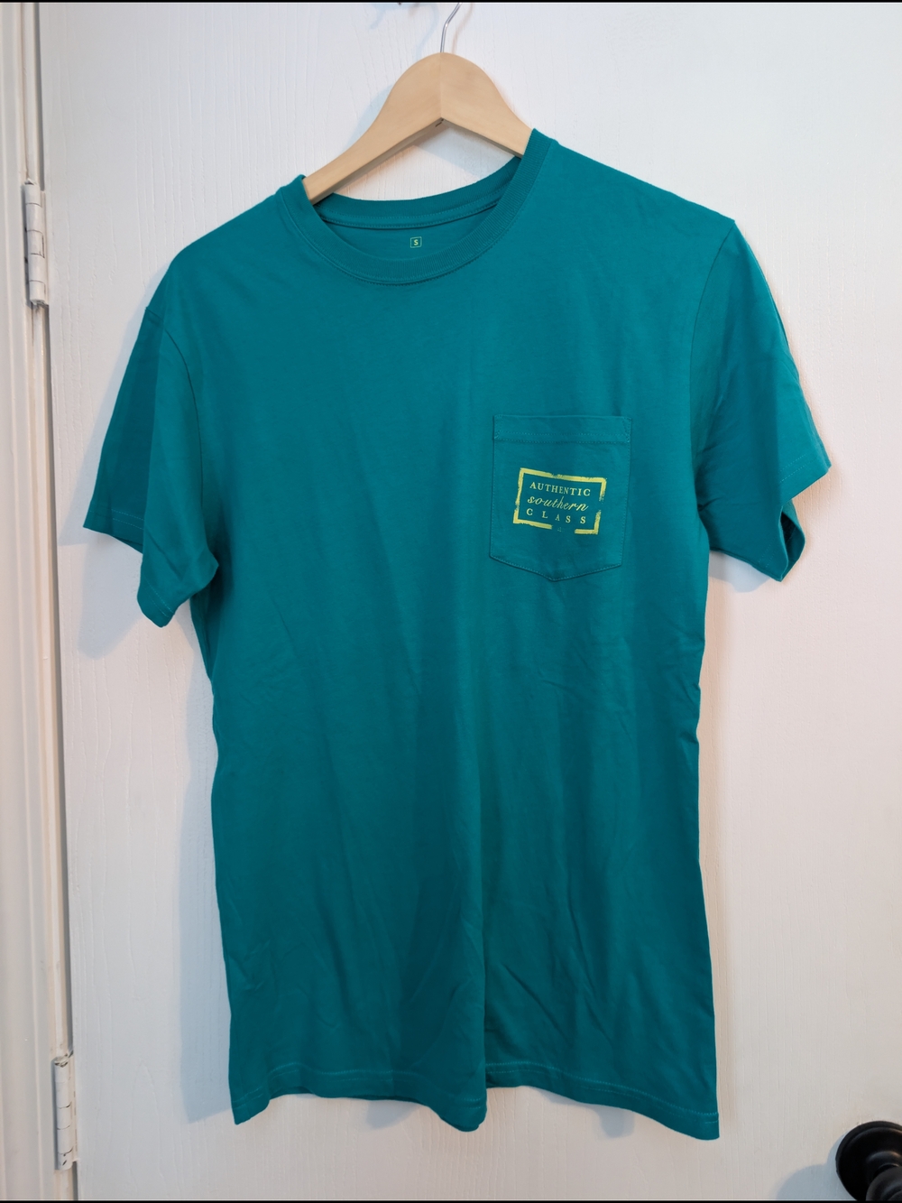 Southern Marsh Teal Short-Sleeve Pocket Tee